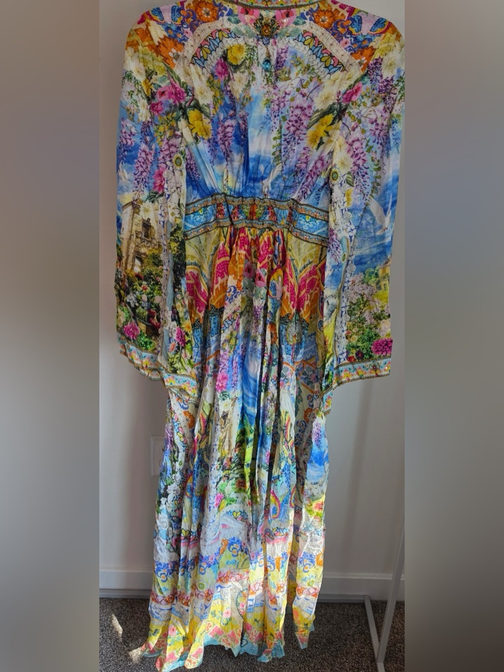 CAMILLA Navas Nouveau Silk Maxi Dress NWT | Retail $979 | Rare Luxury Designer - Picture 9 of 10
